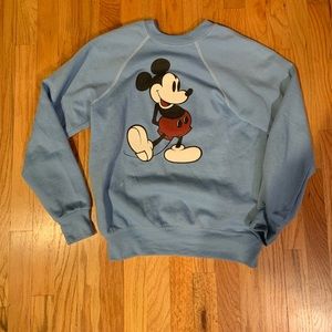 Vintage Mickey Mouse Disney Sweatshirt 1980s! Sz M